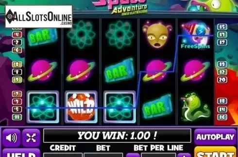 Win Screen. Space Adventure (PlayPearls) from PlayPearls