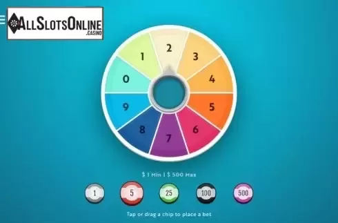 Start Screen. Spin The Wheel from Woohoo