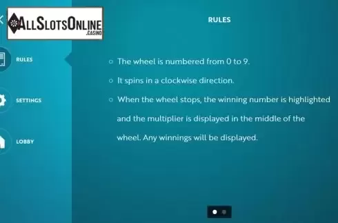Info. Spin The Wheel from Woohoo