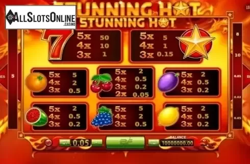 Screen2. Stunning Hot from BF games