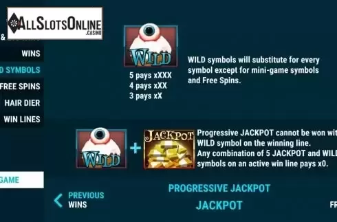 Wild Symbols Screen