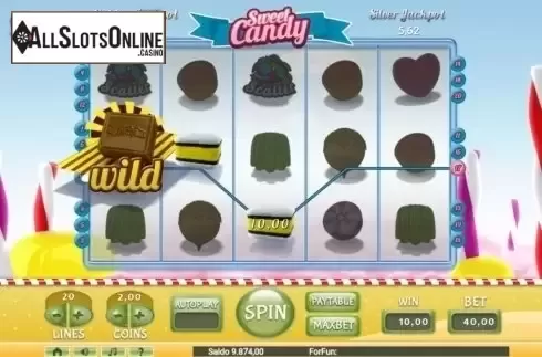 Win Screen. Sweet Candy from Tuko Productions