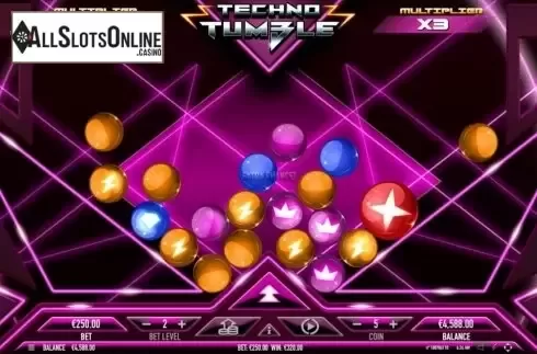 Free Spins 1. Techno Tumble from Habanero