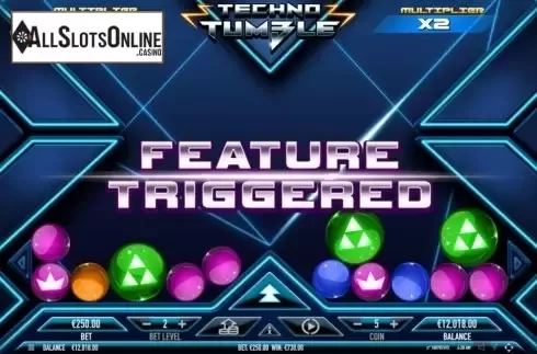 Feature Triggered. Techno Tumble from Habanero