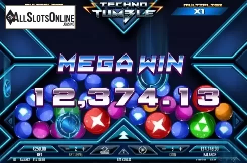 Mega Win. Techno Tumble from Habanero