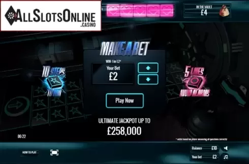 Screen 1. The Heist from gamevy