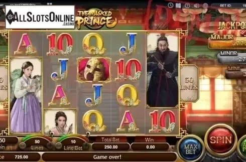 Reel Screen. The Masked Prince from SimplePlay