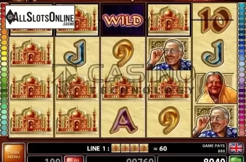 Screen2. The Wonders Of Taj Mahal from Casino Technology