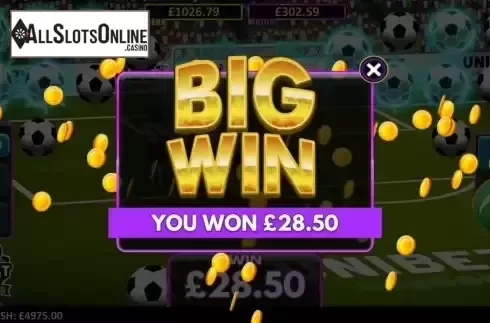Big Win screen