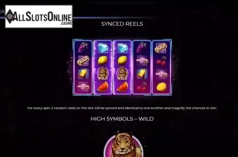 Synced reels screen