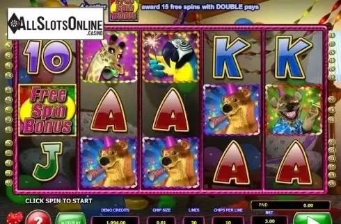 Reels. Wild Birthday Blast from 2by2 Gaming