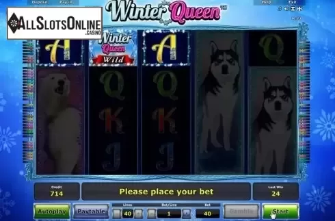 Screen 4. Winter Queen from Greentube