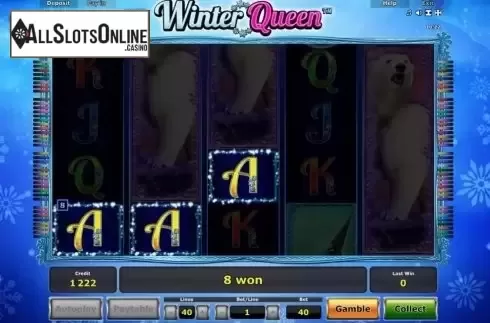 Screen 3. Winter Queen from Greentube