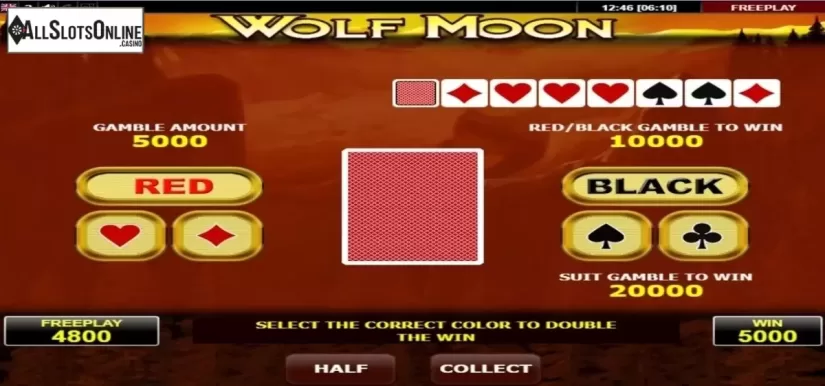Gamble. Wolf Moon (Amatic) from Amatic Industries