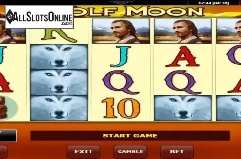 Game Workflow screen. Wolf Moon (Amatic) from Amatic Industries