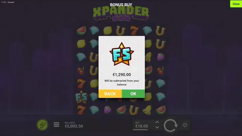 Xpander slot screenshot 3