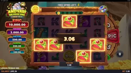 Andvari: The Magic Ring slot screenshot 4