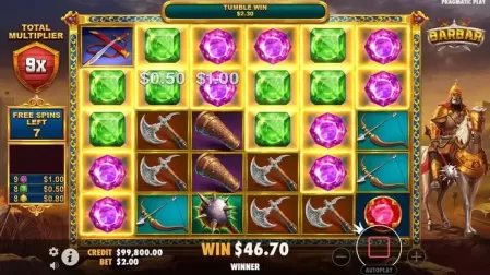 Barbar slot screenshot 6