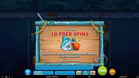 Boat Bonanza Colossal Catch slot screenshot 4