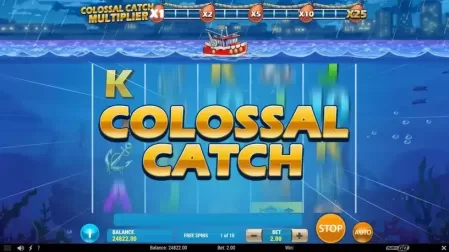 Boat Bonanza Colossal Catch slot screenshot 5
