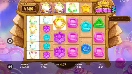Candyways Bonanza 3 Megaways slot screenshot 4