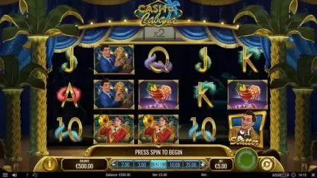 Cash-a-Cabana slot screenshot 1