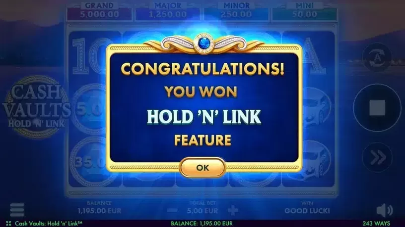 Cash Vault slot screenshot 3