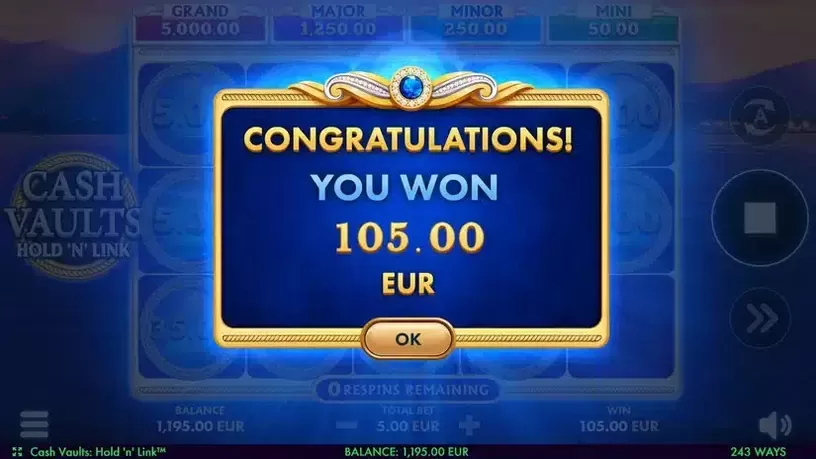 Cash Vault slot screenshot 5