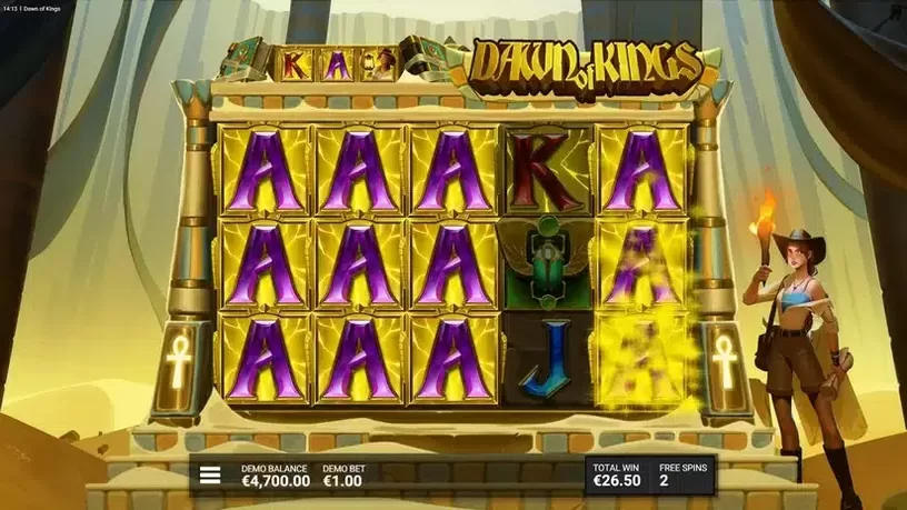 Dawn of Kings slot screenshot 
