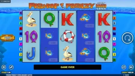 Fishin’ Frenzy Even Bigger Catch slot screenshot 1