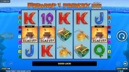 Fishin’ Frenzy Even Bigger Catch slot screenshot 2