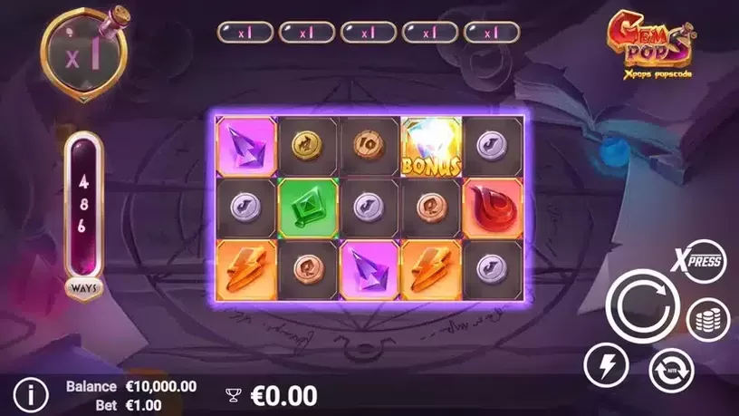 GemPops slot screenshot 1