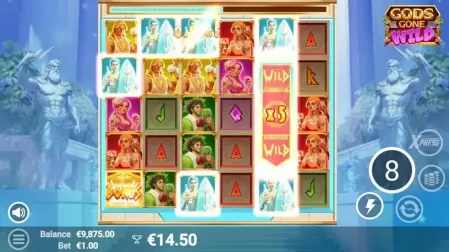 Gods Gone Wild slot screenshot 6