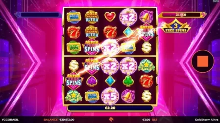 Goldstorm Ultra slot screenshot 5
