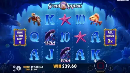 Great Lagoon slot screenshot 8