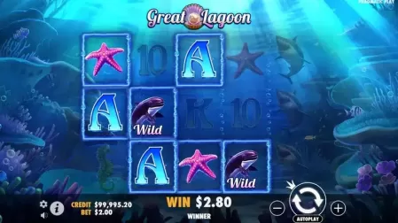 Great Lagoon slot screenshot 3