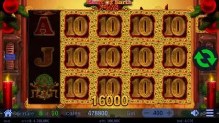 Hearth of Earth Xmas slot screenshot 8