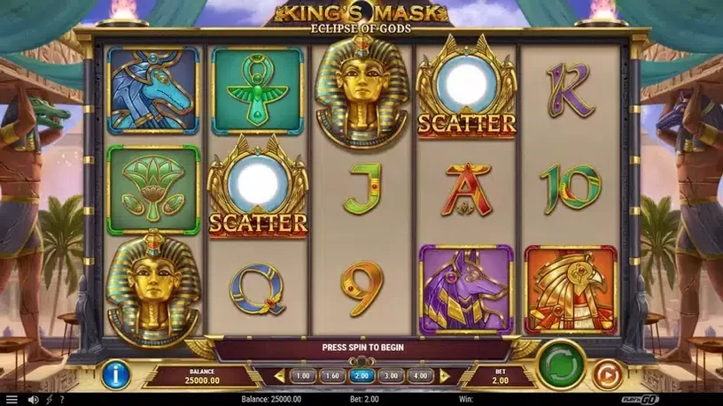 King's Mask Eclipse of Gods slot screenshot