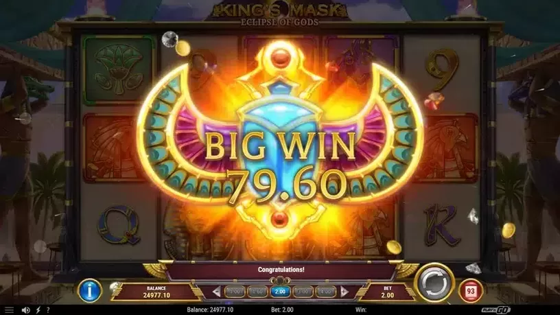 King's Mask Eclipse of Gods slot screenshot