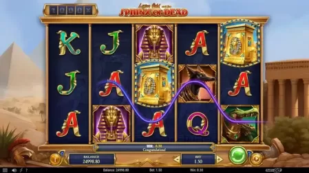 Legion Gold and the Sphinx of Dead slot screenshot 2