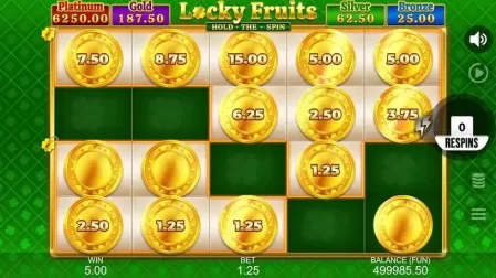 Locky Fruits: Hold the Spin slot screenshot 5