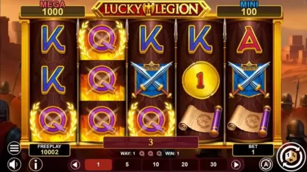 Lucky Legion Hold And Win slot screenshot 2