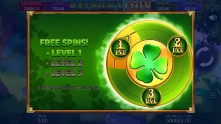 Patrick's Coin: Hold the Spin slot screenshot 4