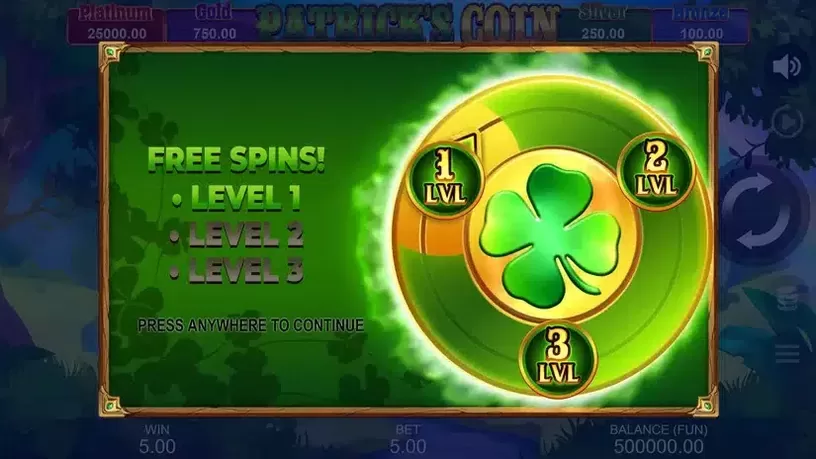 Patrick's Coin: Hold the Spin slot screenshot 4