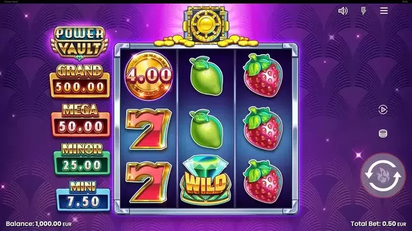 Power Vault slot screenshot 1