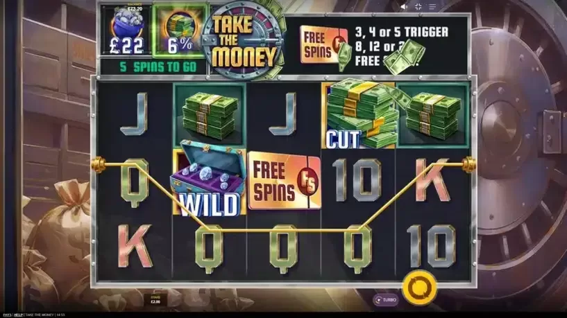 Take The Money slot screenshot 
