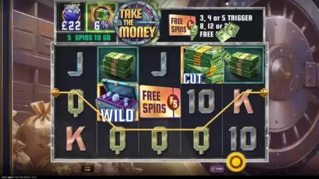 Take The Money slot screenshot 4
