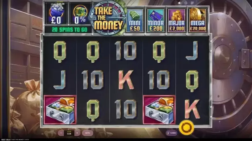 Take The Money slot screenshot 