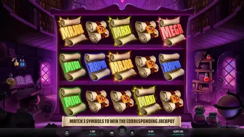 The Sorcerers Shuffle Dream Drop slot screenshot