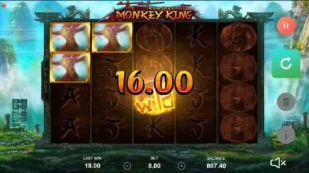 The Treasure of Monkey King slot screenshot 4